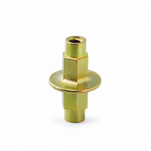 GI water stopper for tie rod with threaded ends and centre flange
