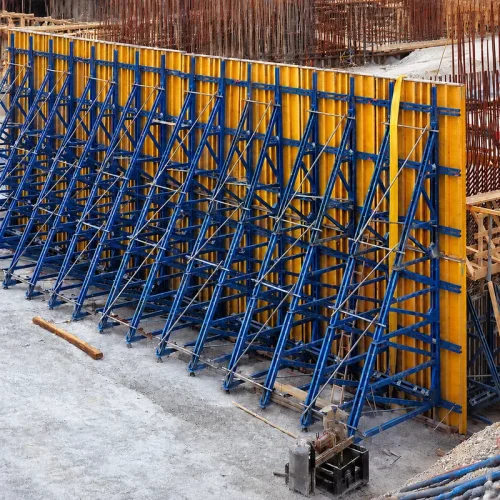 one-sided wall formwork for concrete construction